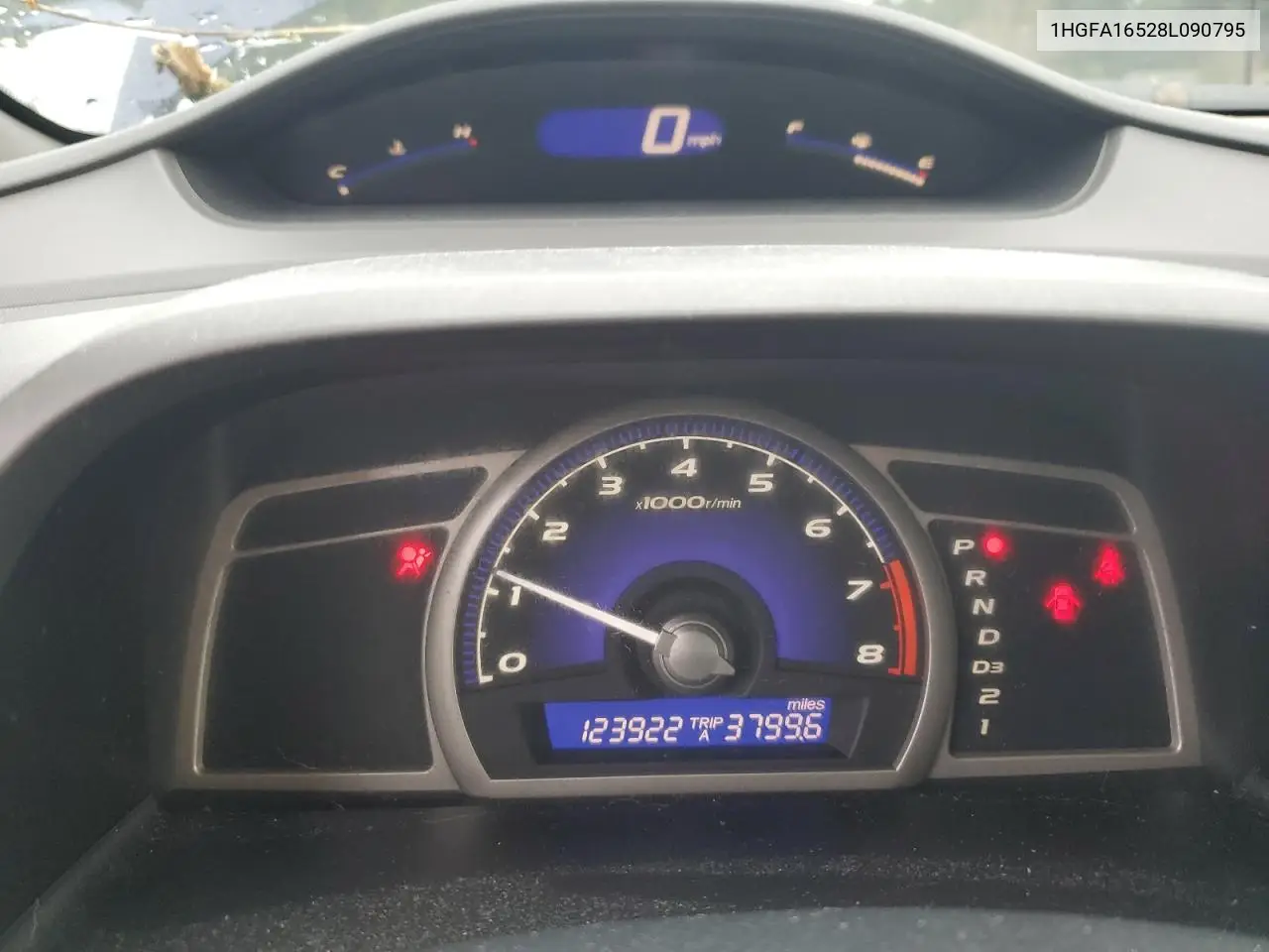 1HGFA16528L090795 2008 Honda Civic Lx