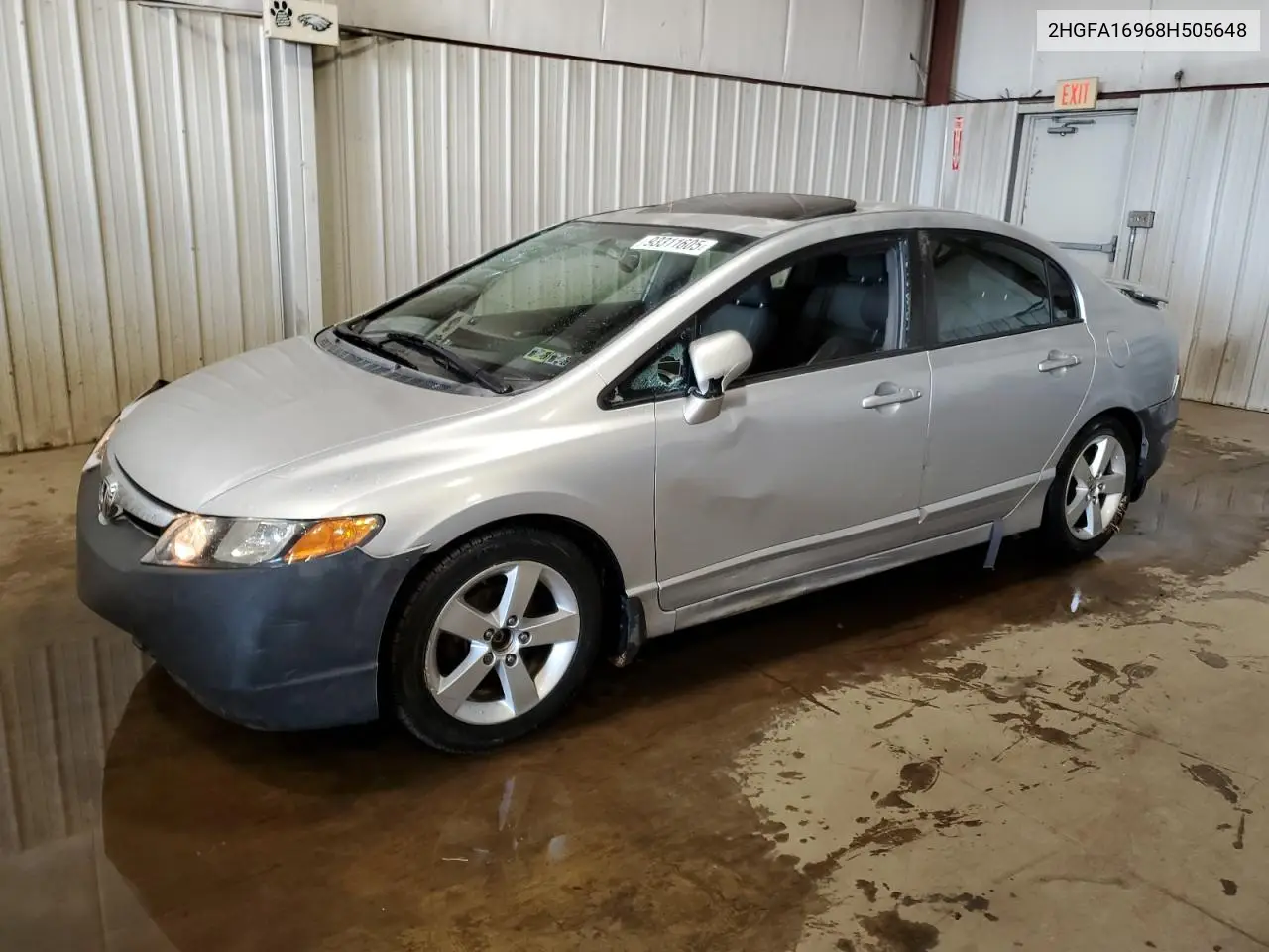 2HGFA16968H505648 2008 Honda Civic Exl