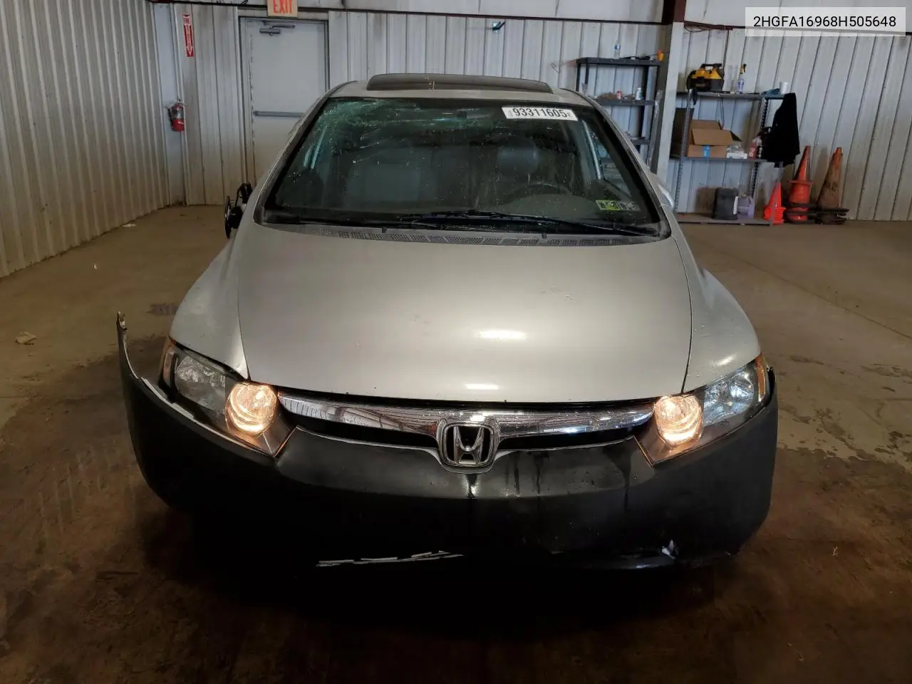 2HGFA16968H505648 2008 Honda Civic Exl