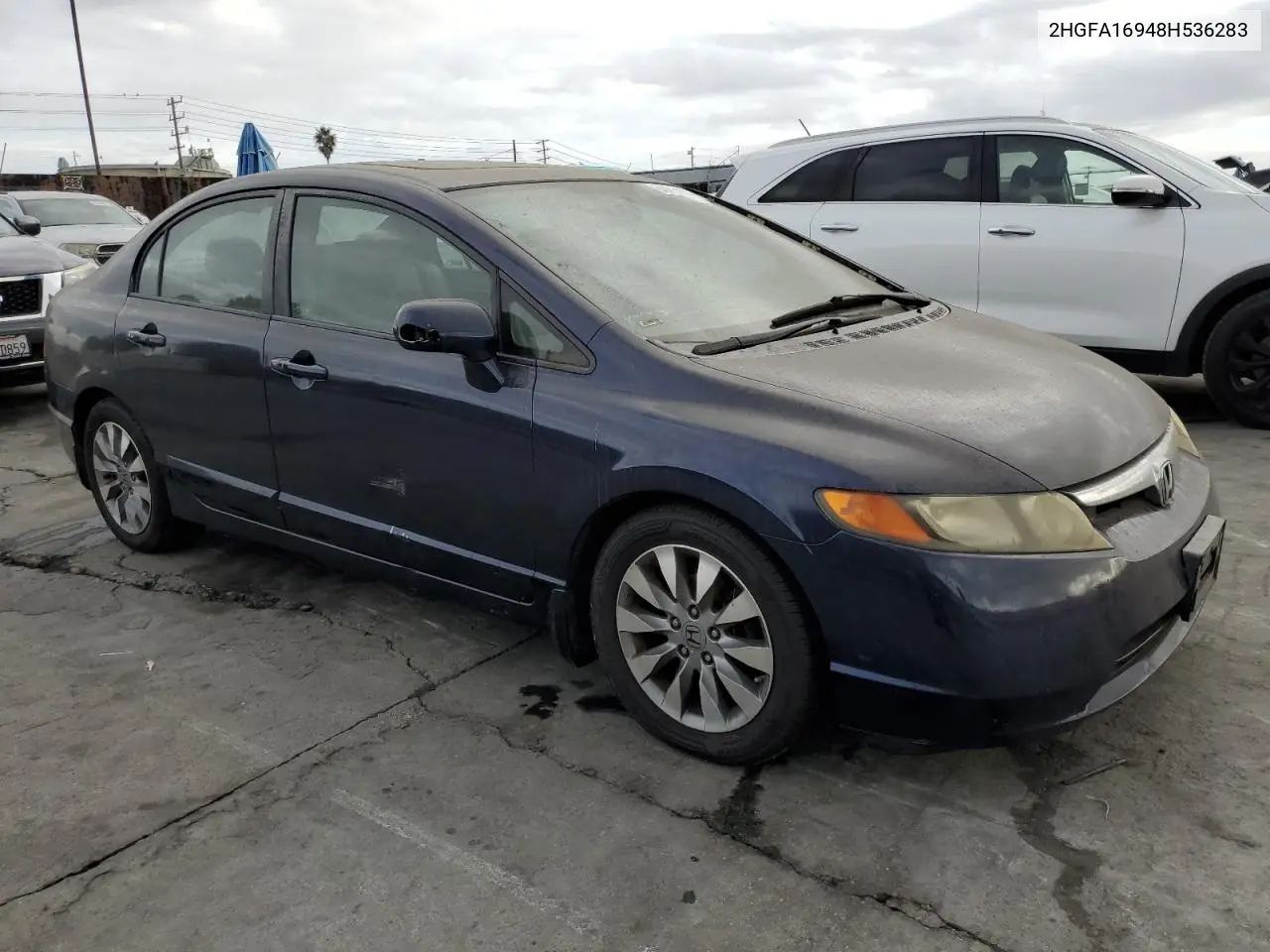 2HGFA16948H536283 2008 Honda Civic Exl