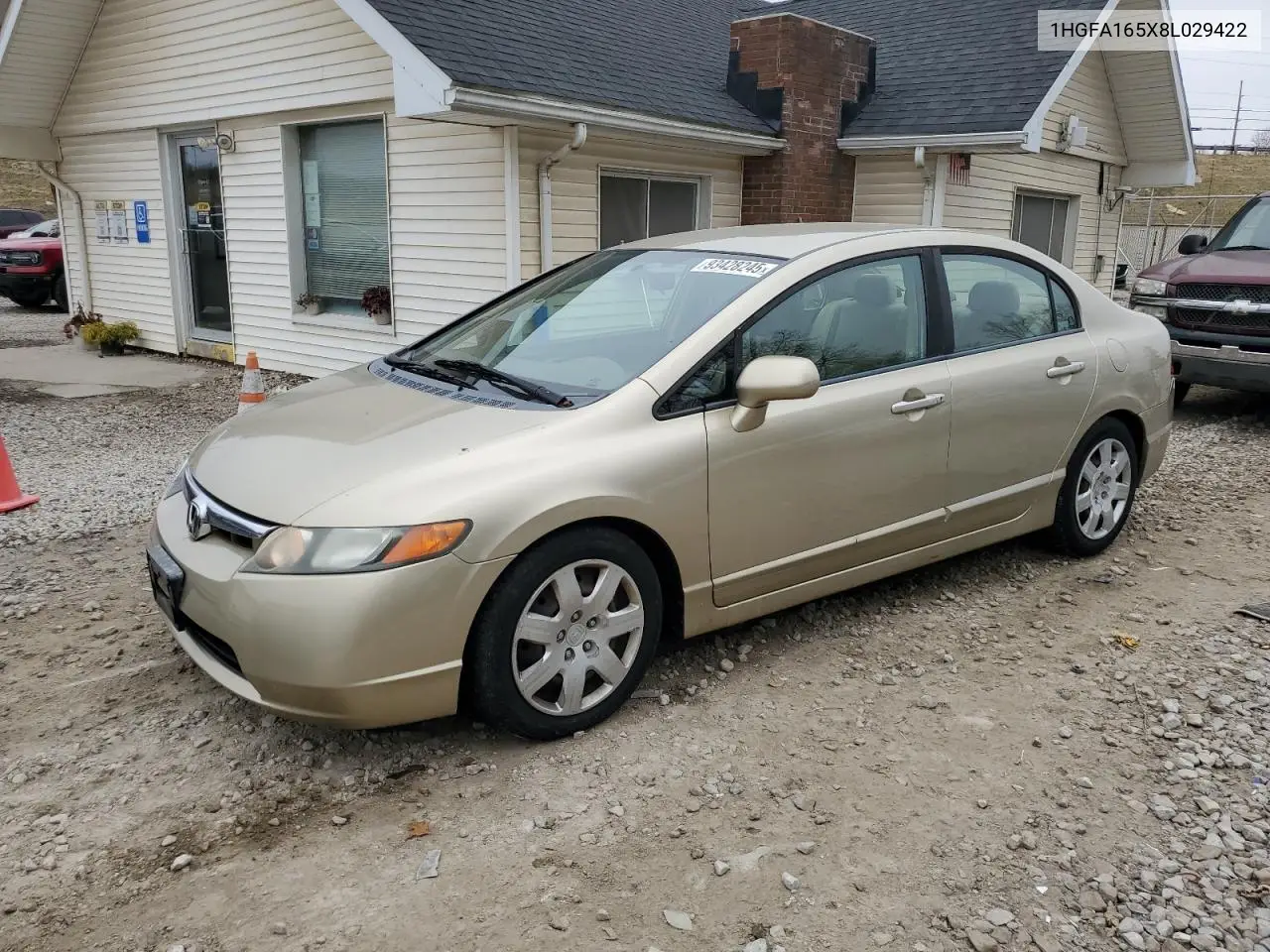1HGFA165X8L029422 2008 Honda Civic Lx