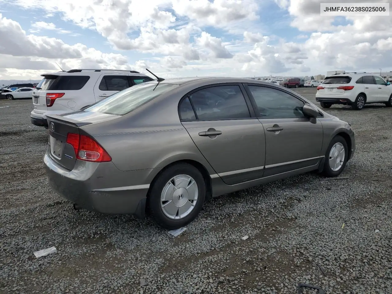 JHMFA36238S025006 2008 Honda Civic Hybrid