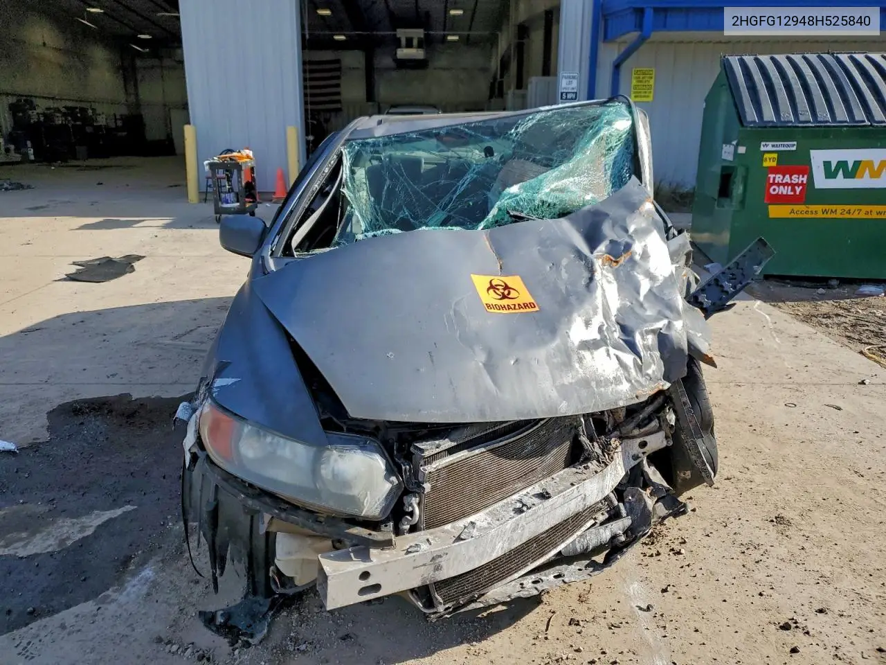 2HGFG12948H525840 2008 Honda Civic Exl