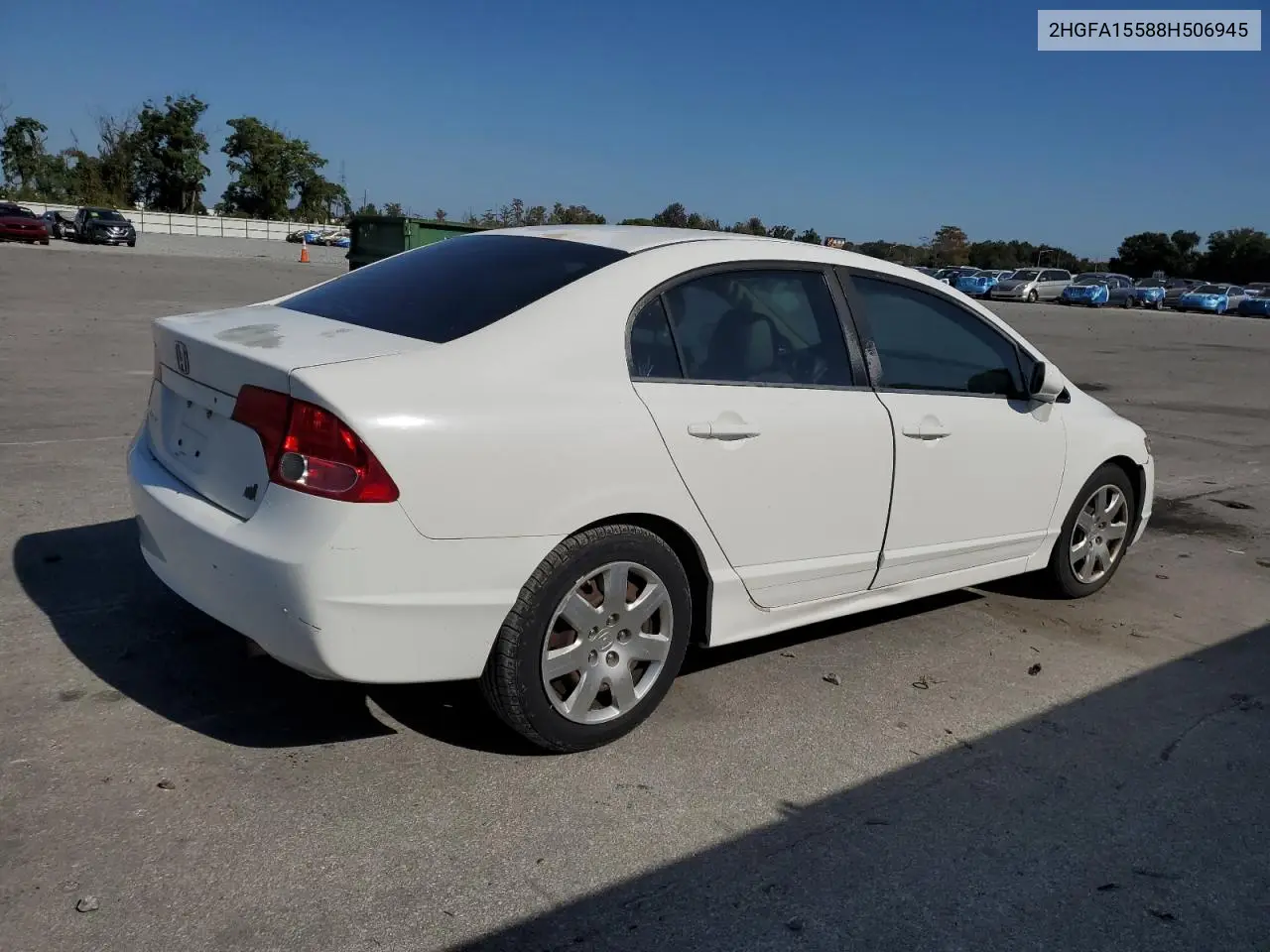 2HGFA15588H506945 2008 Honda Civic Lx