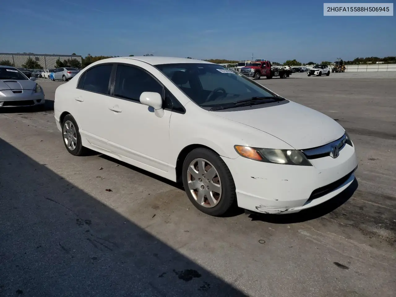 2HGFA15588H506945 2008 Honda Civic Lx