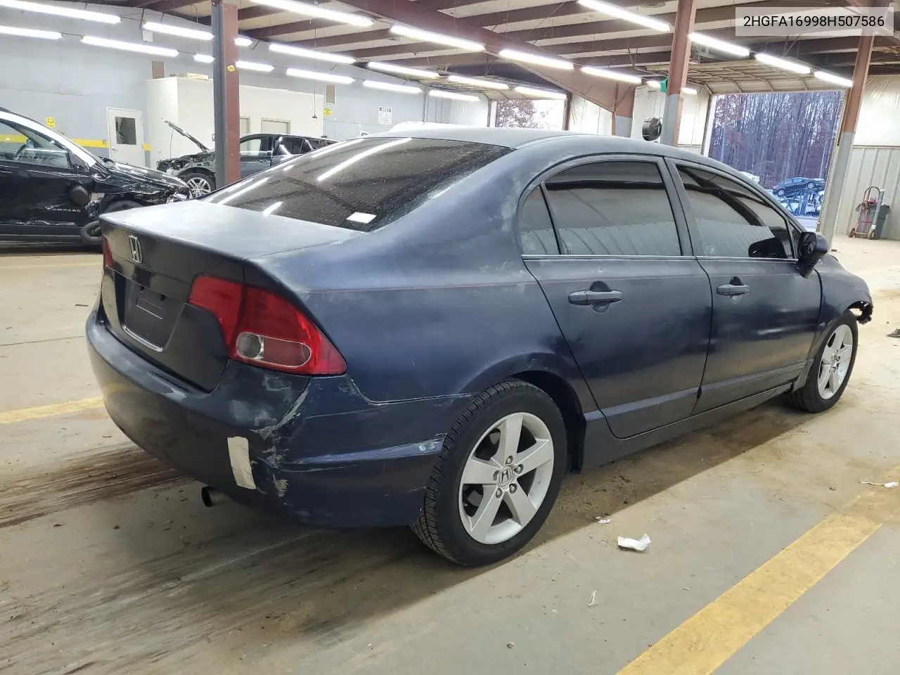 2HGFA16998H507586 2008 Honda Civic Exl