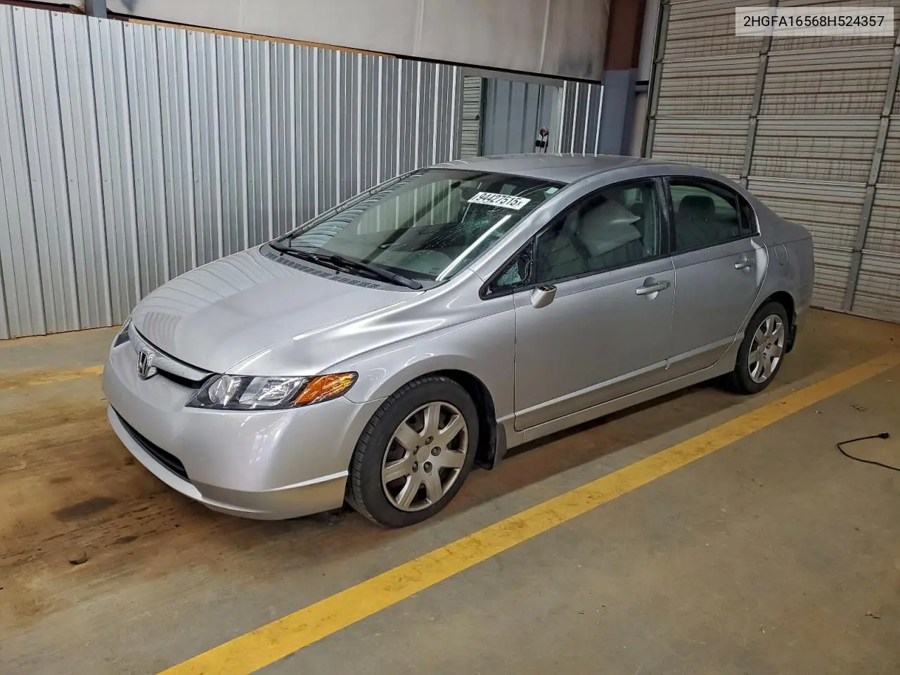 2HGFA16568H524357 2008 Honda Civic Lx