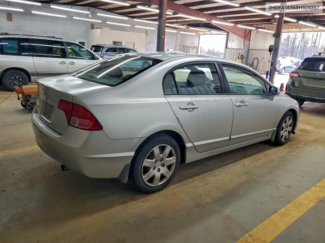 2HGFA16568H524357 2008 Honda Civic Lx