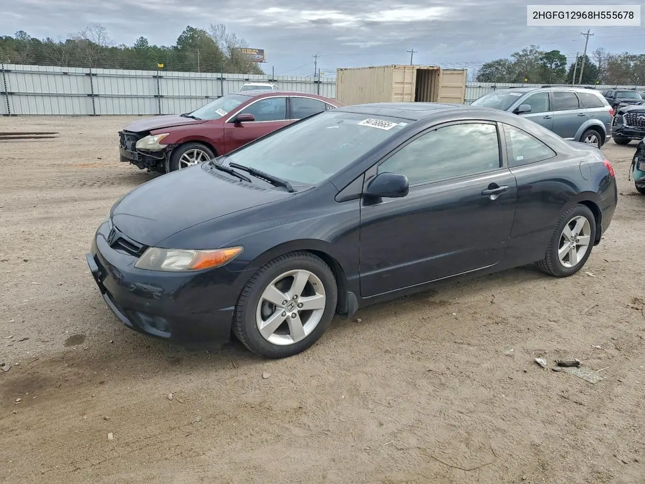 2HGFG12968H555678 2008 Honda Civic Exl
