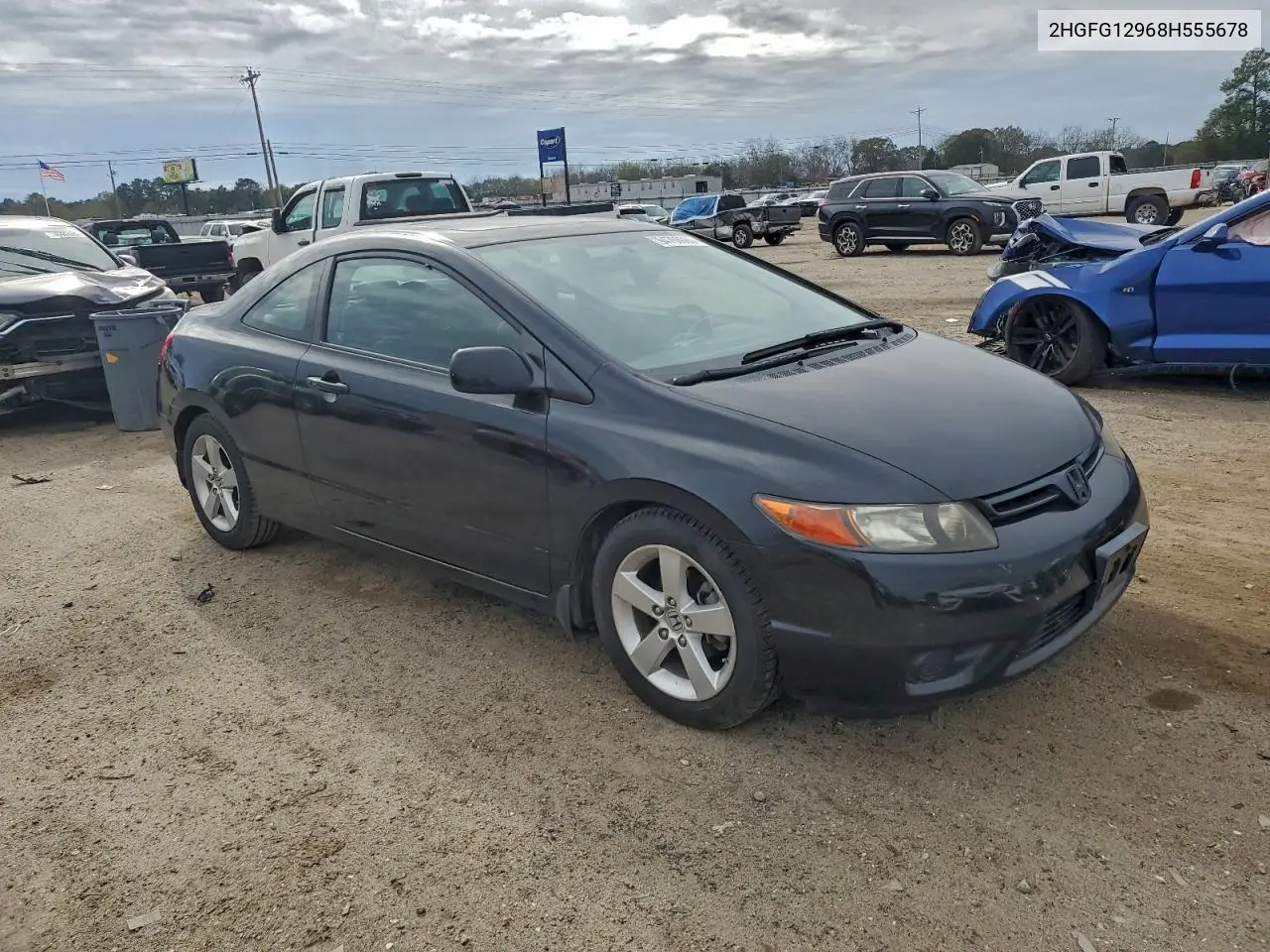 2HGFG12968H555678 2008 Honda Civic Exl