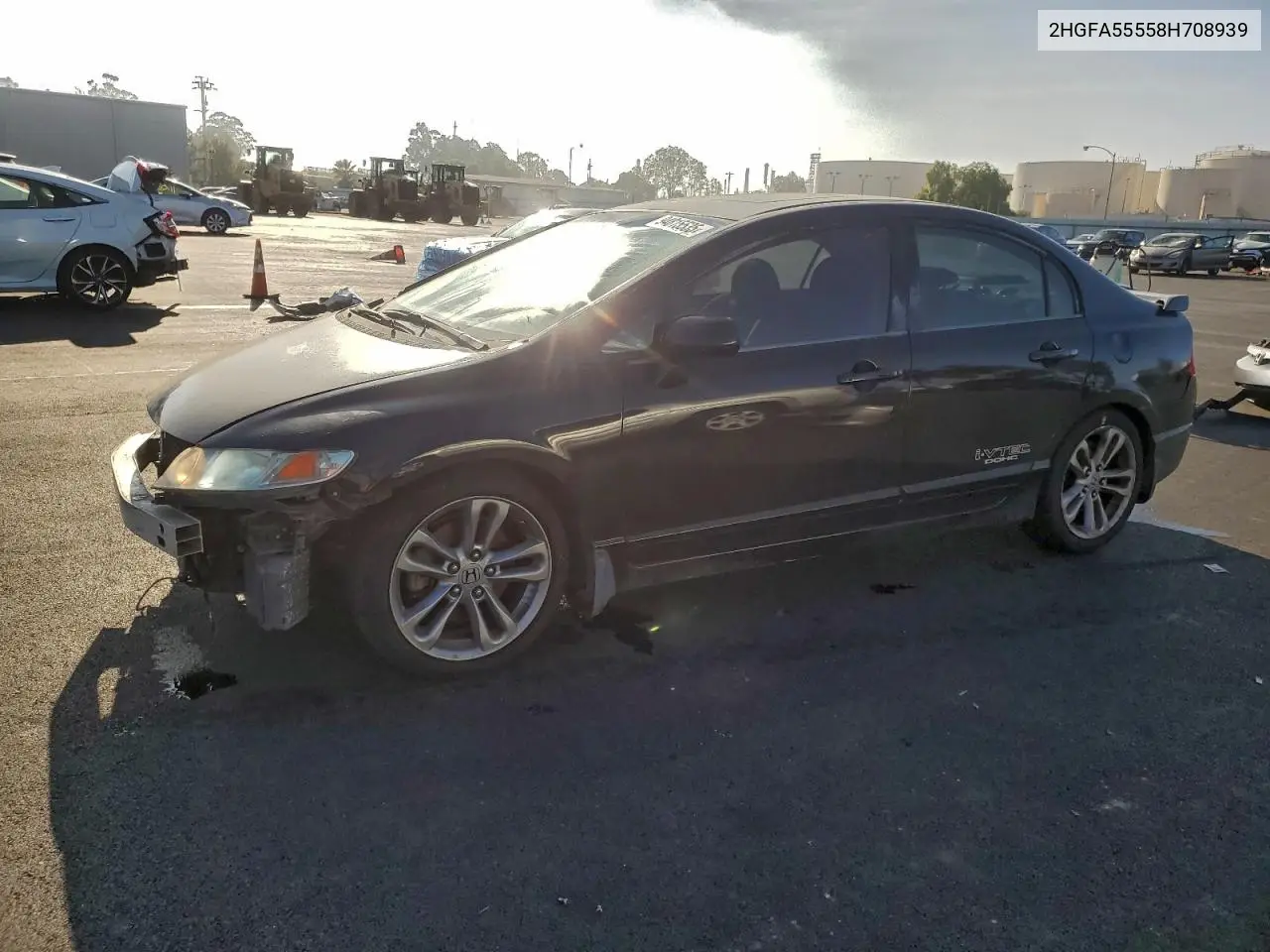 2HGFA55558H708939 2008 Honda Civic Si