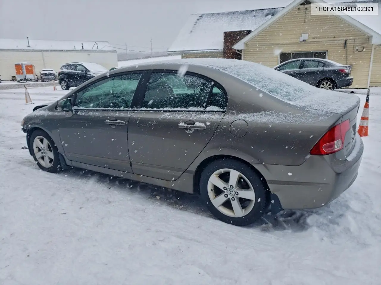 1HGFA16848L102391 2008 Honda Civic Ex