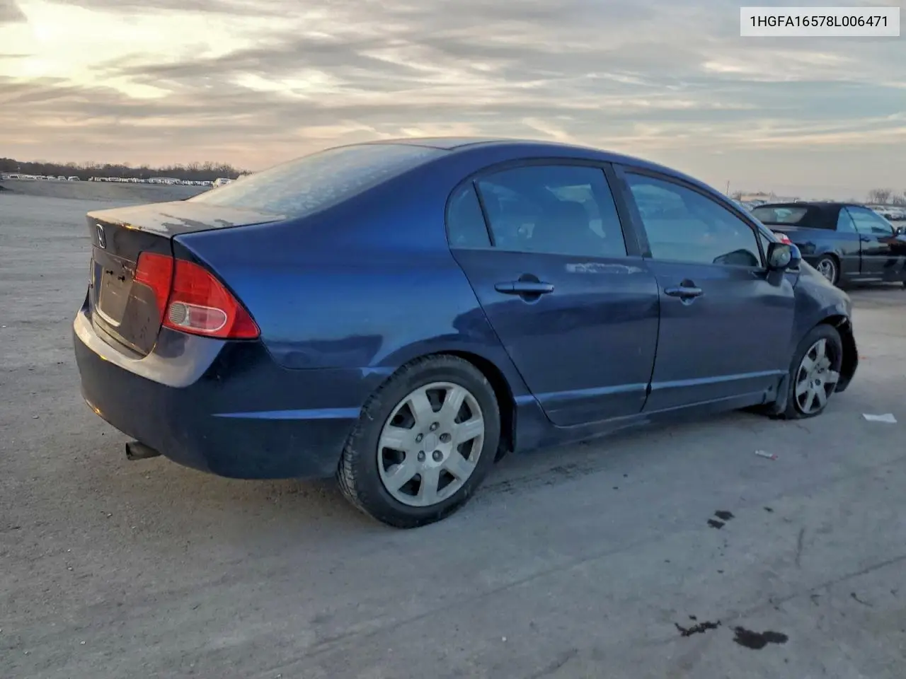 1HGFA16578L006471 2008 Honda Civic Lx