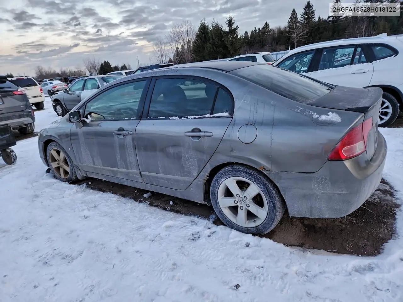 2HGFA16528H018122 2008 Honda Civic Lx