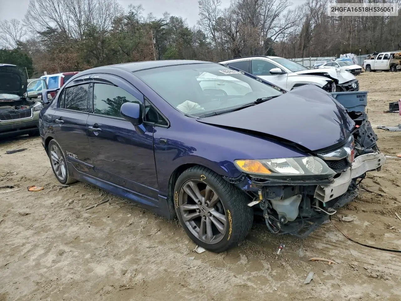 2HGFA16518H536061 2008 Honda Civic