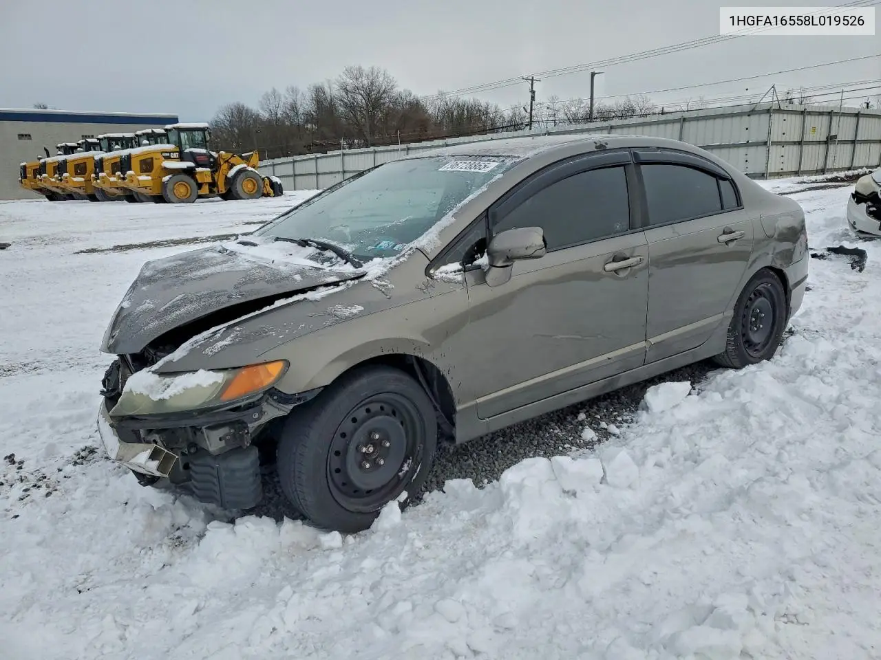 1HGFA16558L019526 2008 Honda Civic Lx