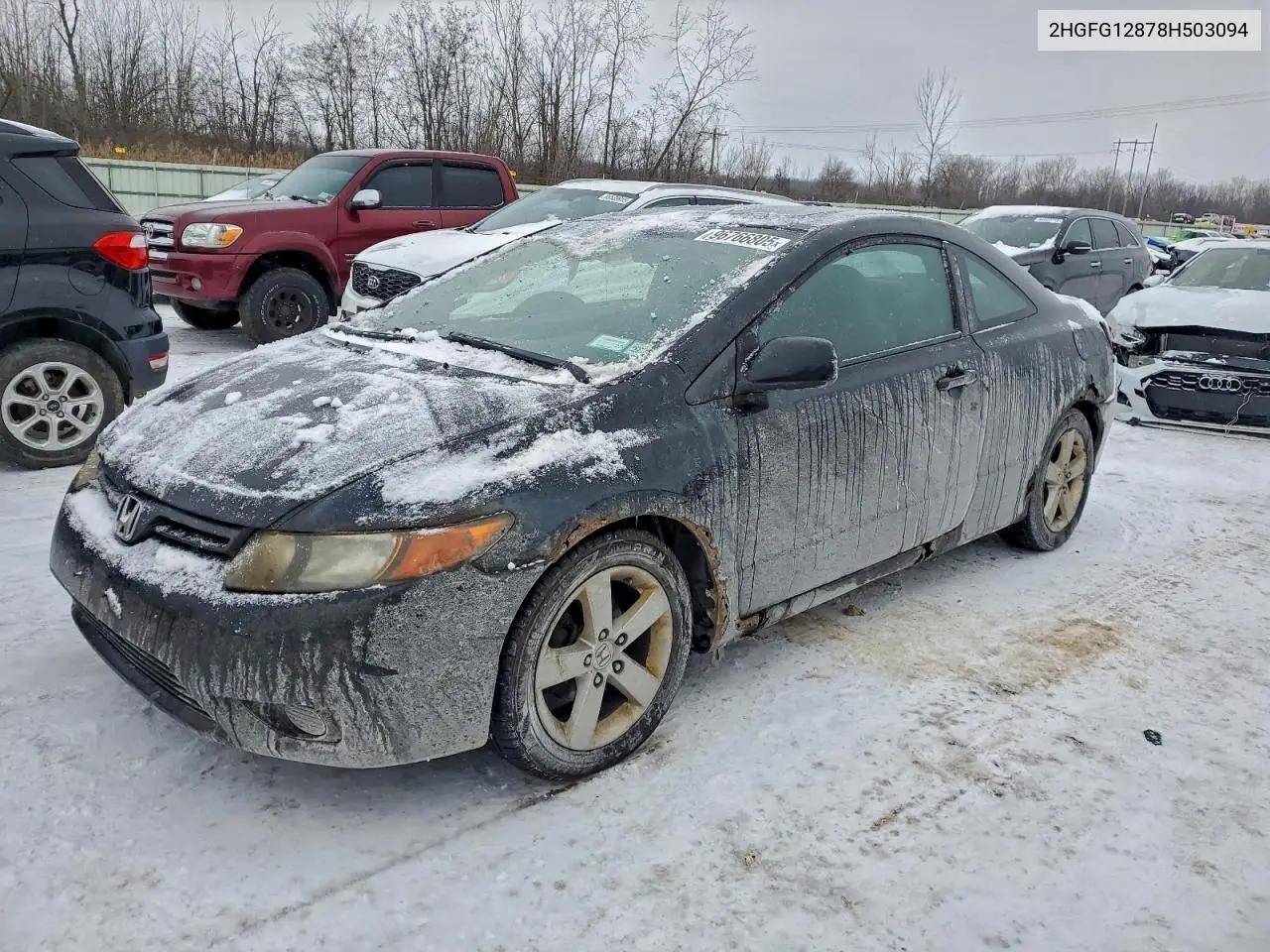 2HGFG12878H503094 2008 Honda Civic Ex