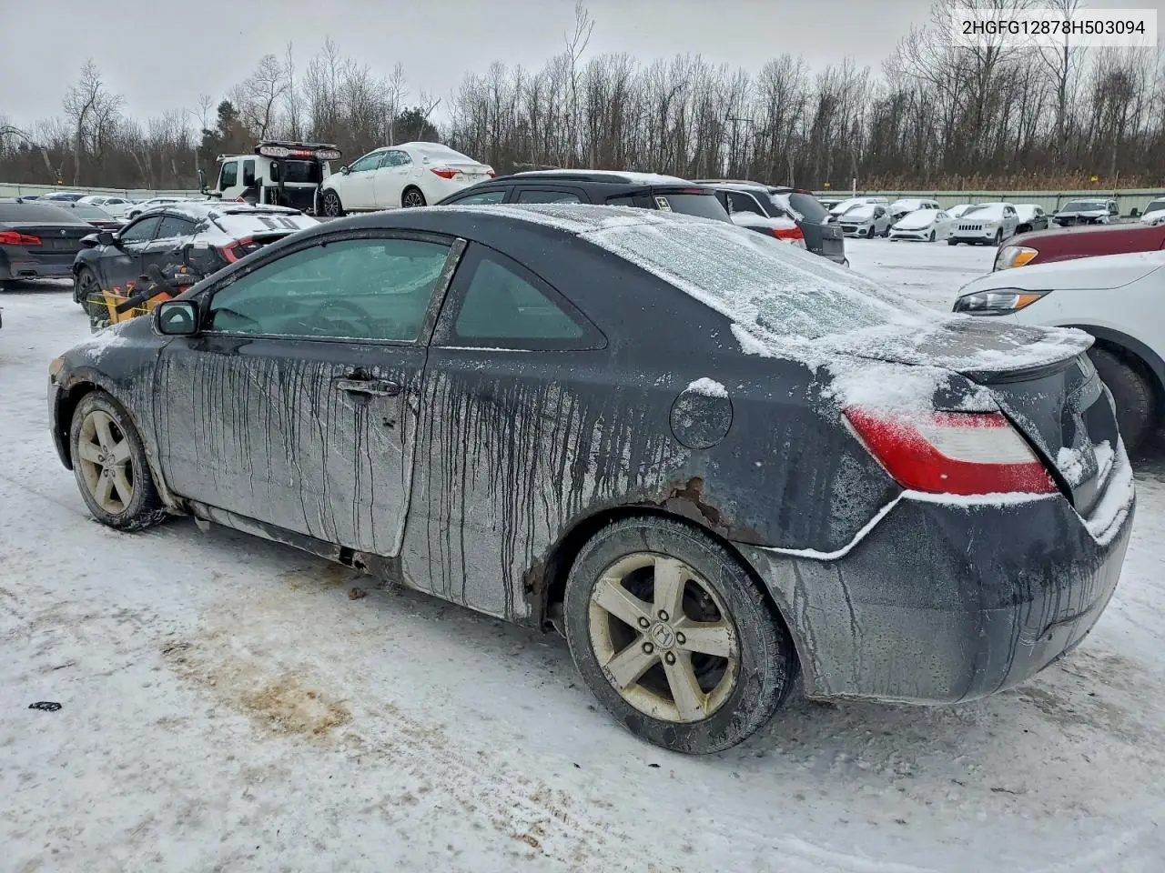 2HGFG12878H503094 2008 Honda Civic Ex
