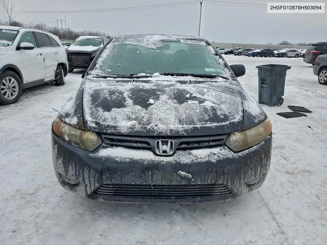 2HGFG12878H503094 2008 Honda Civic Ex