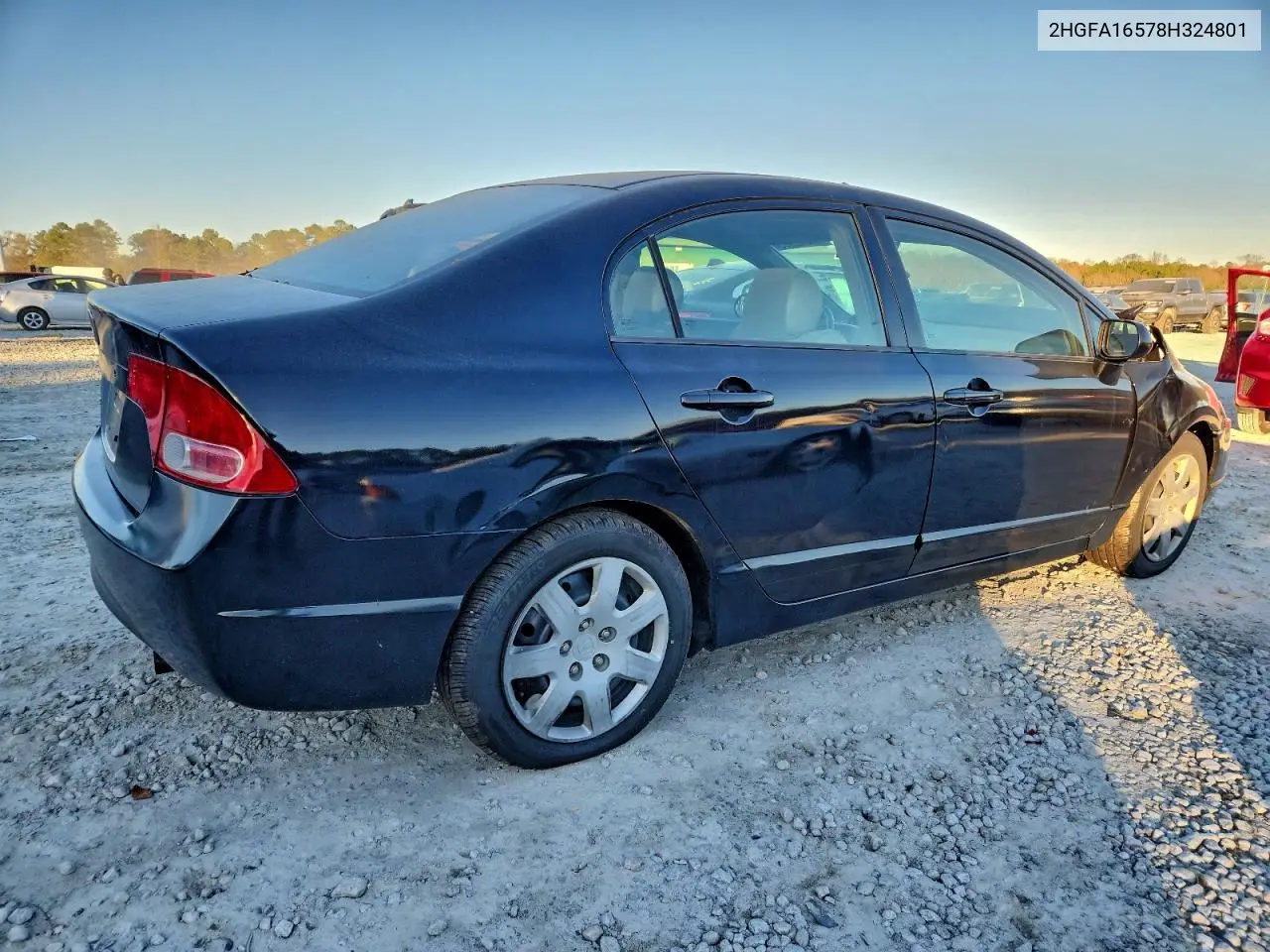 2HGFA16578H324801 2008 Honda Civic Lx