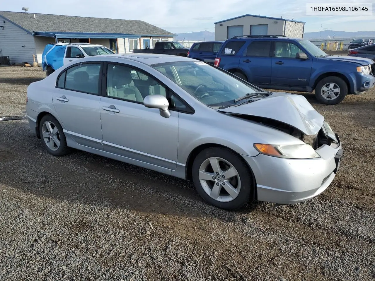 1HGFA16898L106145 2008 Honda Civic Ex