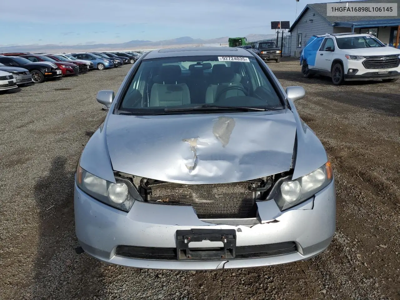 1HGFA16898L106145 2008 Honda Civic Ex