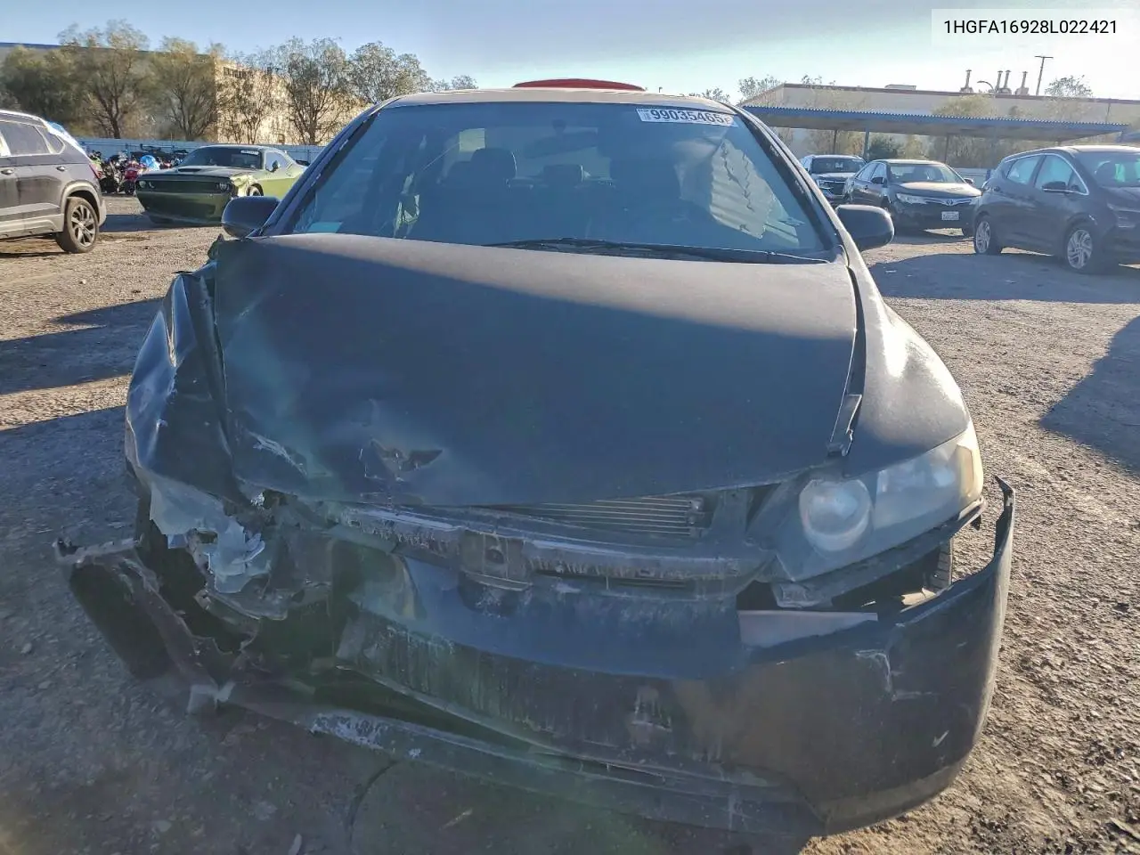 1HGFA16928L022421 2008 Honda Civic Exl