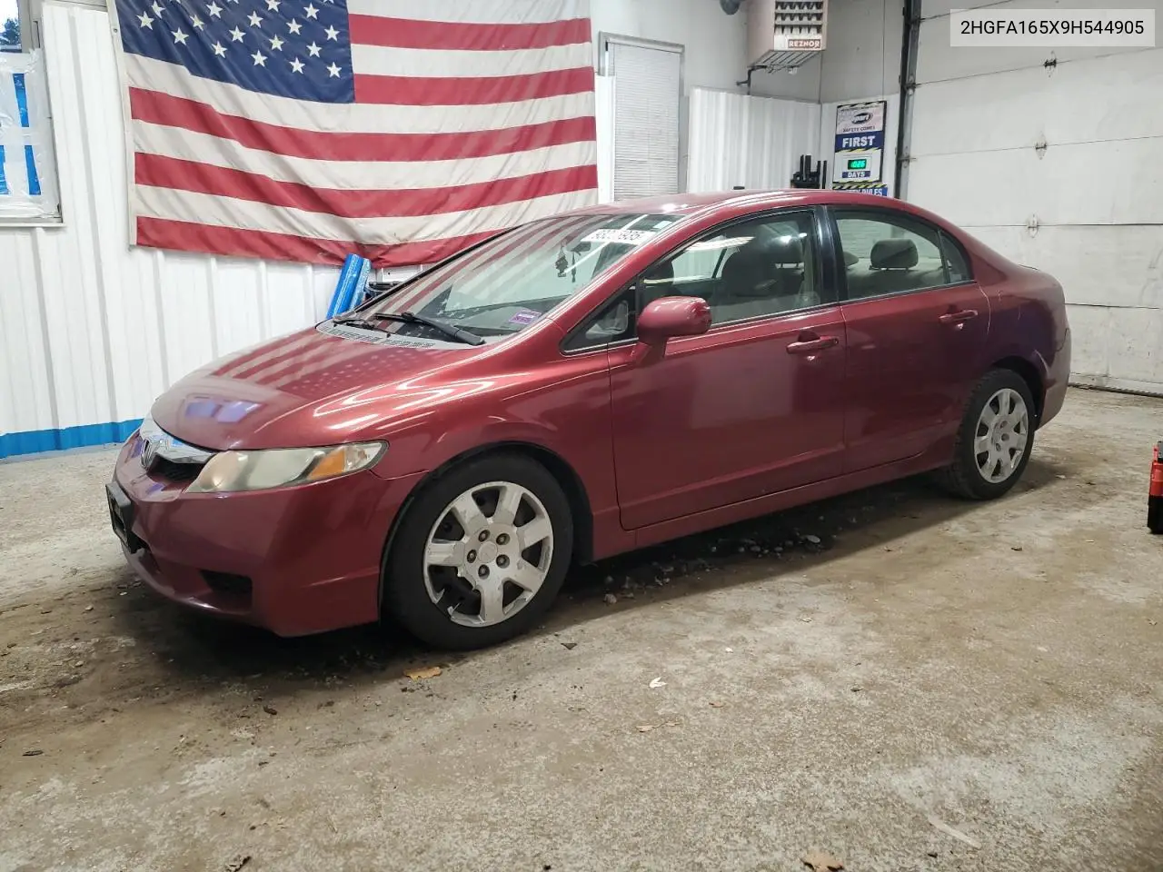 2HGFA165X9H544905 2009 Honda Civic Lx