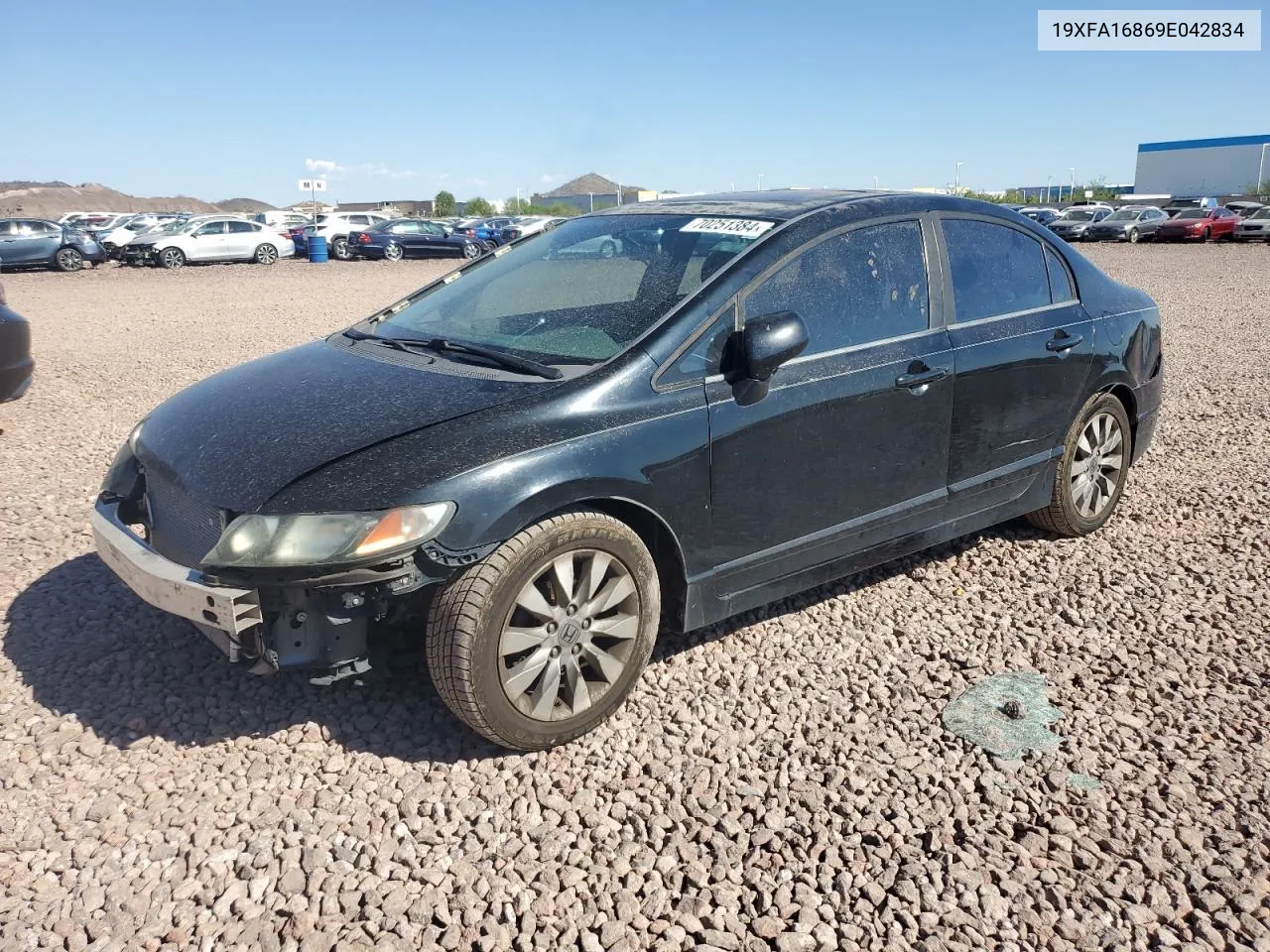 19XFA16869E042834 2009 Honda Civic Ex