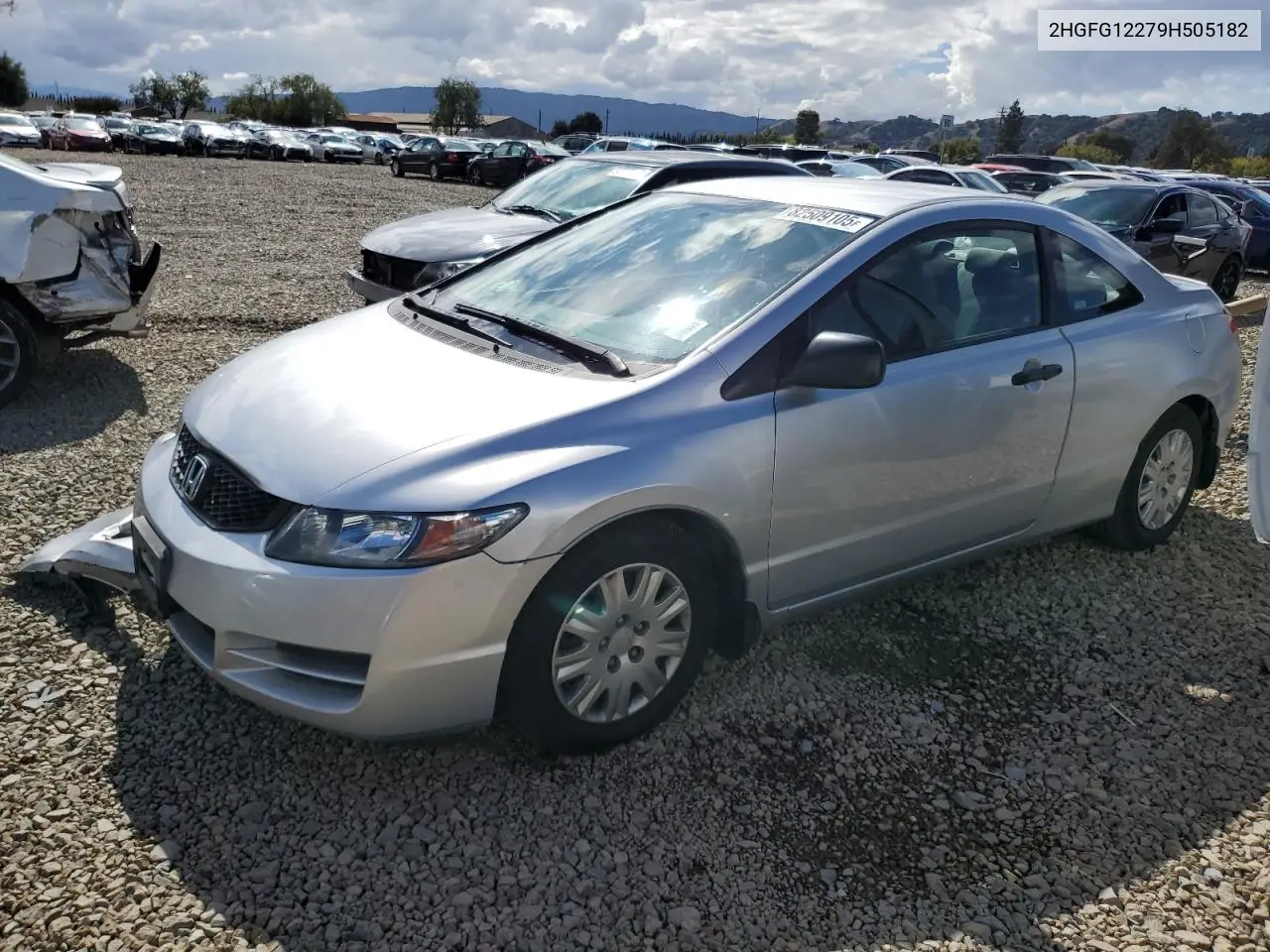 2HGFG12279H505182 2009 Honda Civic Dx