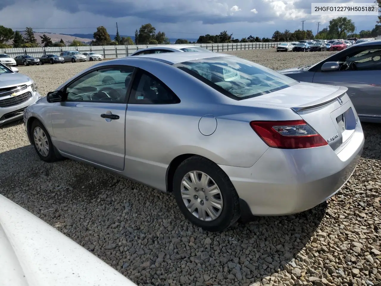 2HGFG12279H505182 2009 Honda Civic Dx