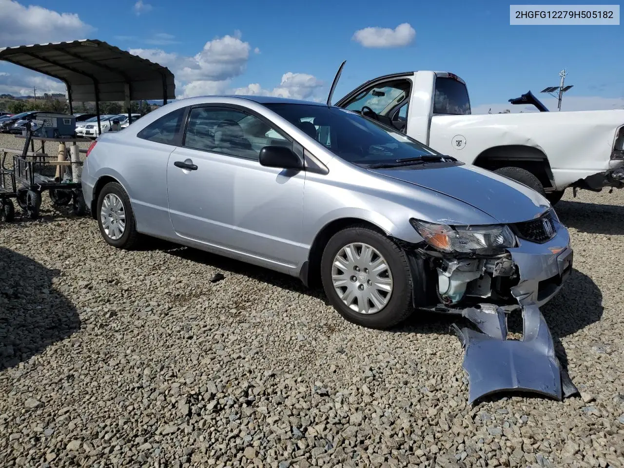 2HGFG12279H505182 2009 Honda Civic Dx