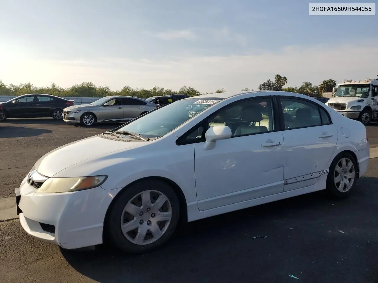 2HGFA16509H544055 2009 Honda Civic Lx