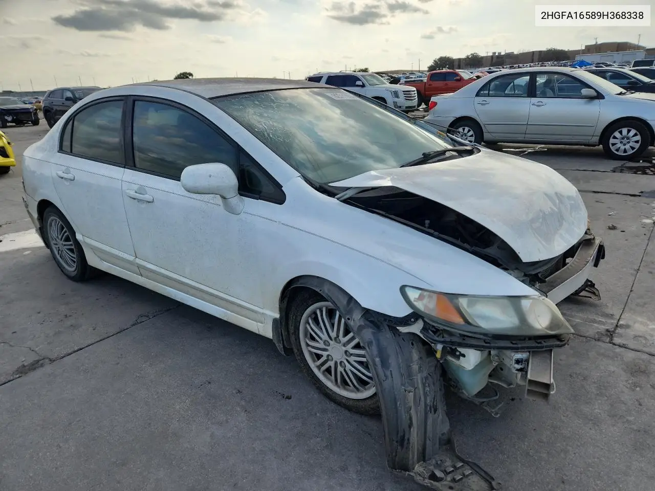 2HGFA16589H368338 2009 Honda Civic Lx