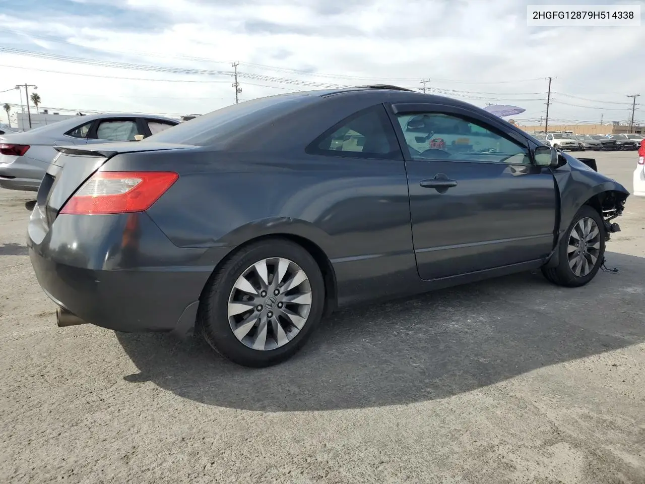 2HGFG12879H514338 2009 Honda Civic Ex