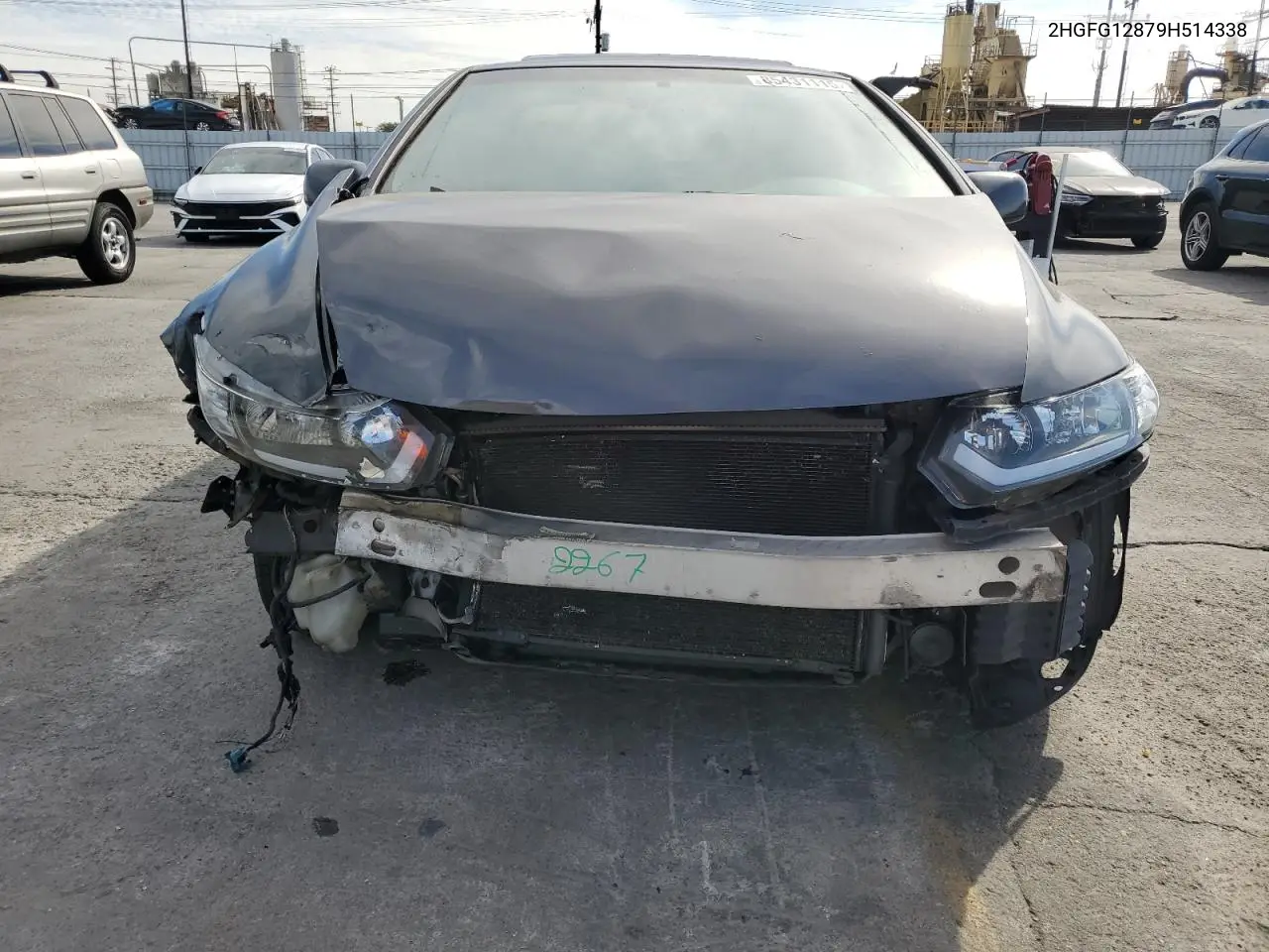2HGFG12879H514338 2009 Honda Civic Ex