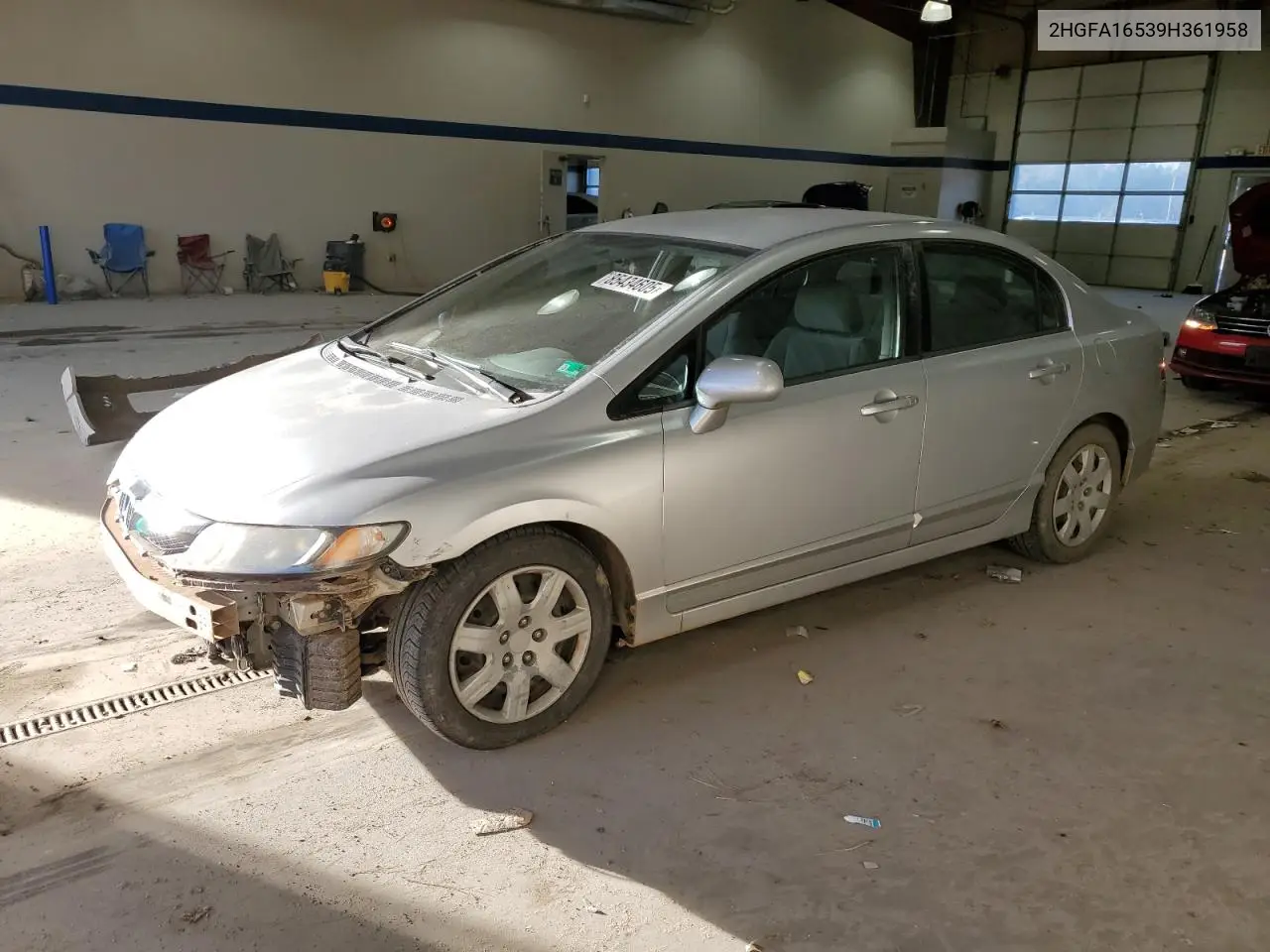 2HGFA16539H361958 2009 Honda Civic Lx