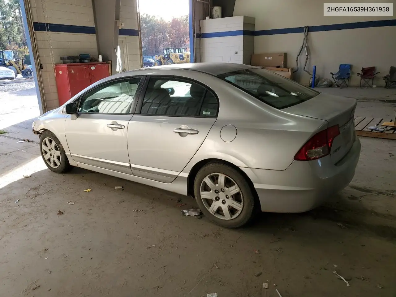 2HGFA16539H361958 2009 Honda Civic Lx