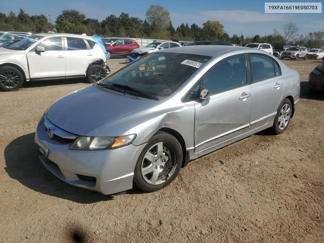 19XFA16519E050703 2009 Honda Civic Lx