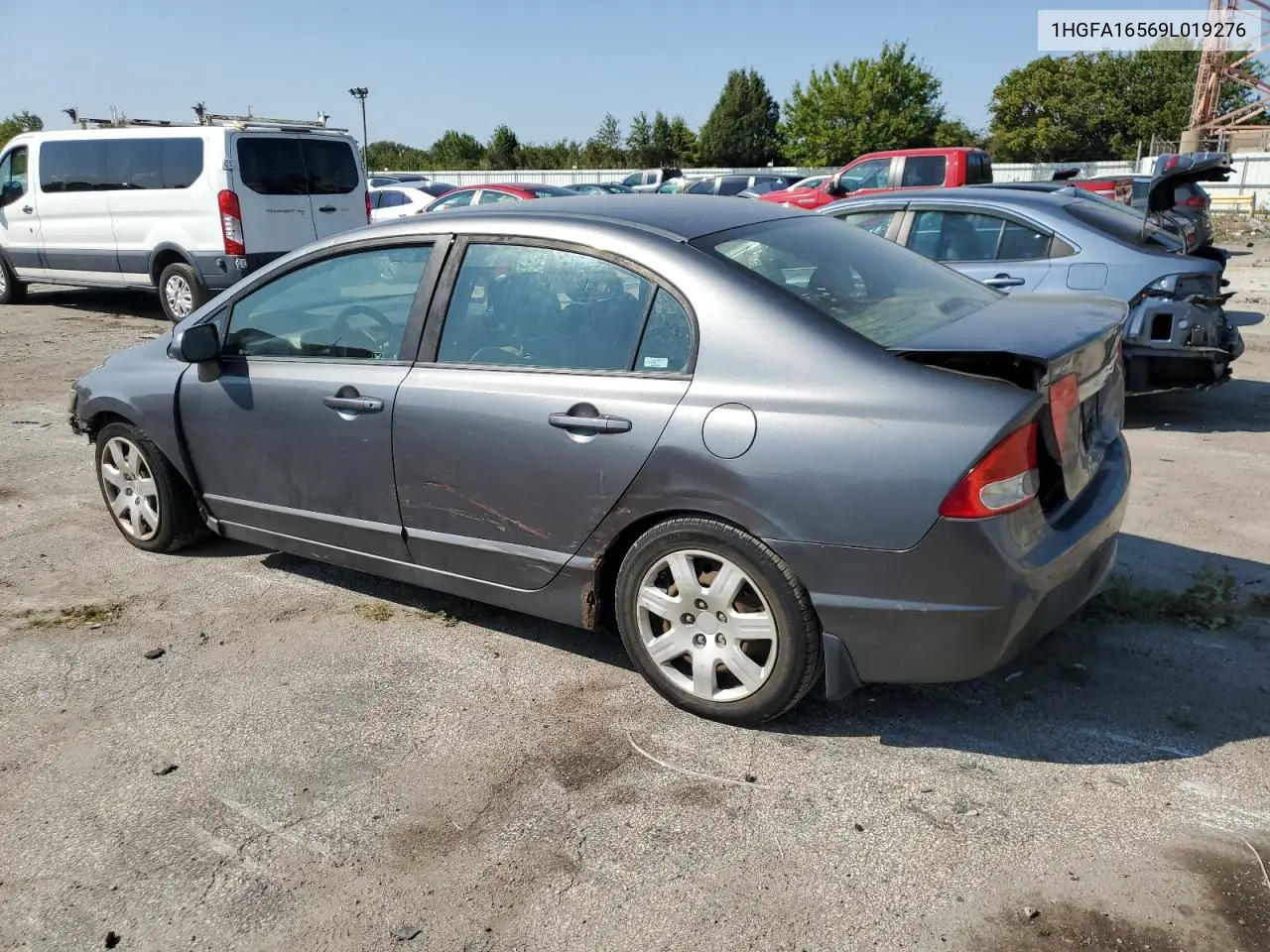 1HGFA16569L019276 2009 Honda Civic Lx