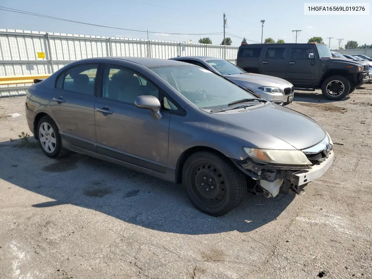 1HGFA16569L019276 2009 Honda Civic Lx
