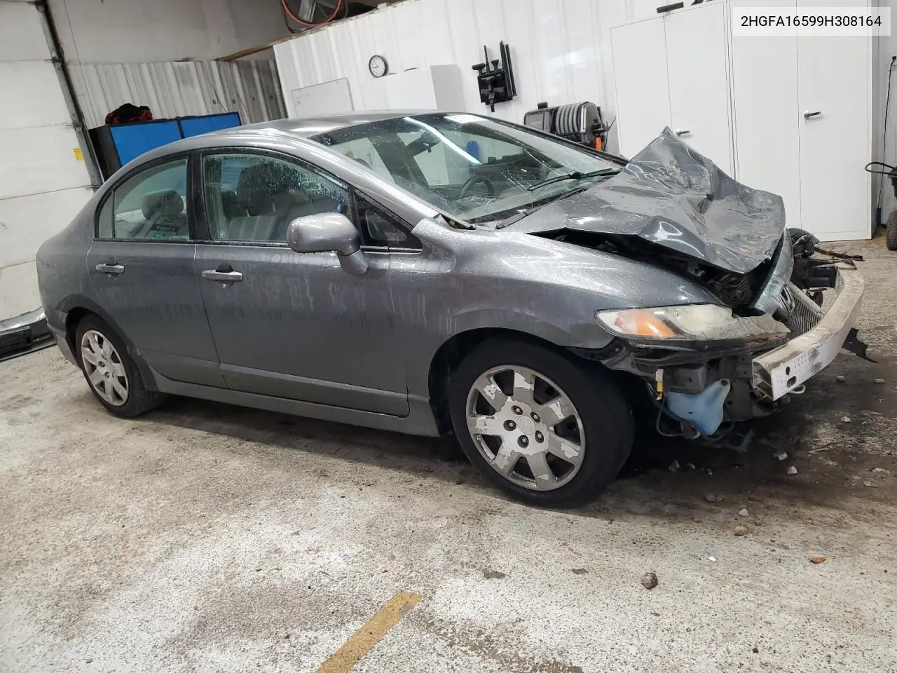 2HGFA16599H308164 2009 Honda Civic Lx
