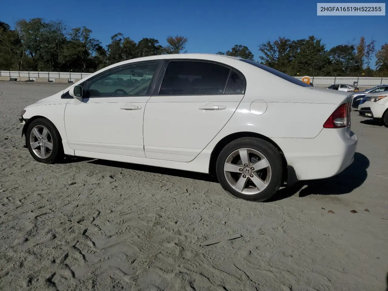 2HGFA16519H522355 2009 Honda Civic Lx