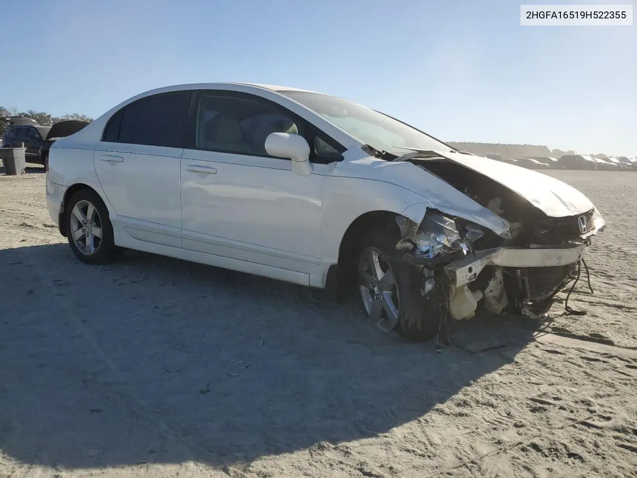 2HGFA16519H522355 2009 Honda Civic Lx