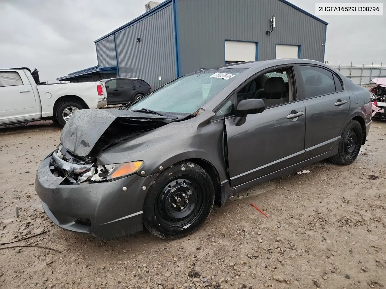 2HGFA16529H308796 2009 Honda Civic Lx