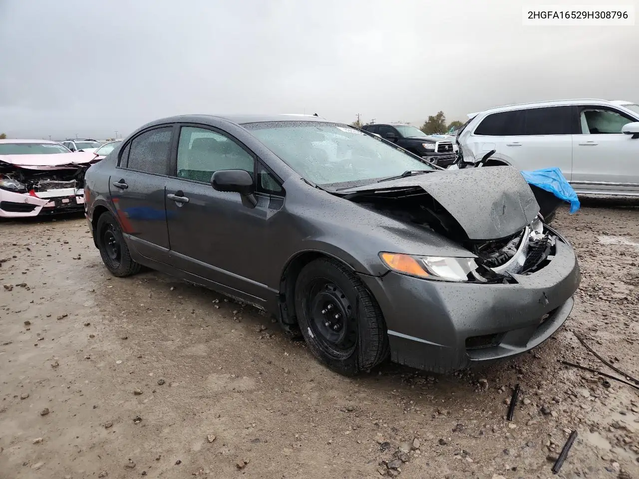 2HGFA16529H308796 2009 Honda Civic Lx