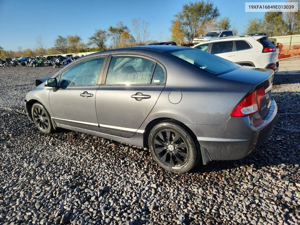 19XFA16849E013039 2009 Honda Civic Ex