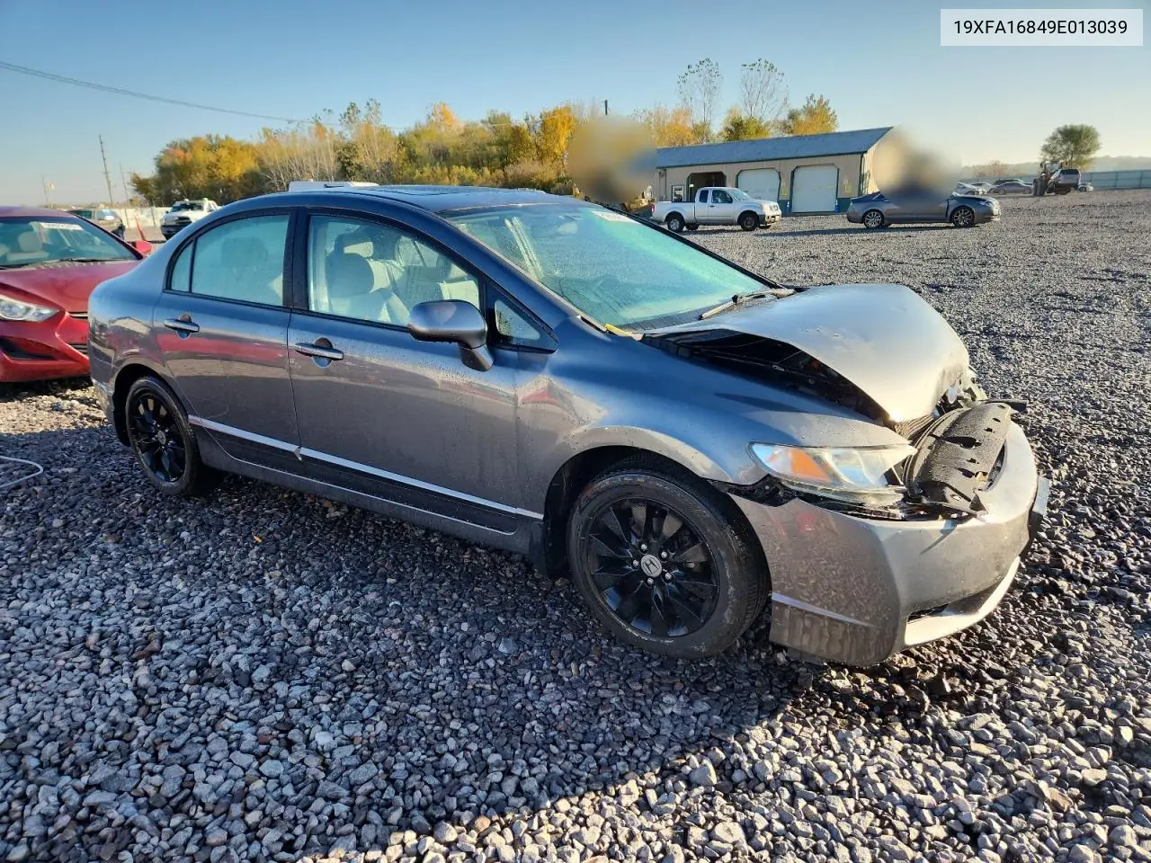 19XFA16849E013039 2009 Honda Civic Ex