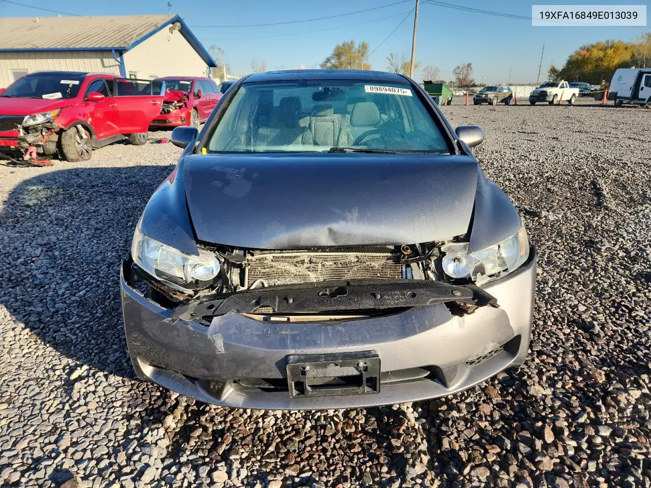 19XFA16849E013039 2009 Honda Civic Ex