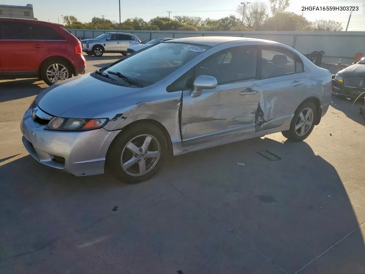 2HGFA16559H303723 2009 Honda Civic Lx